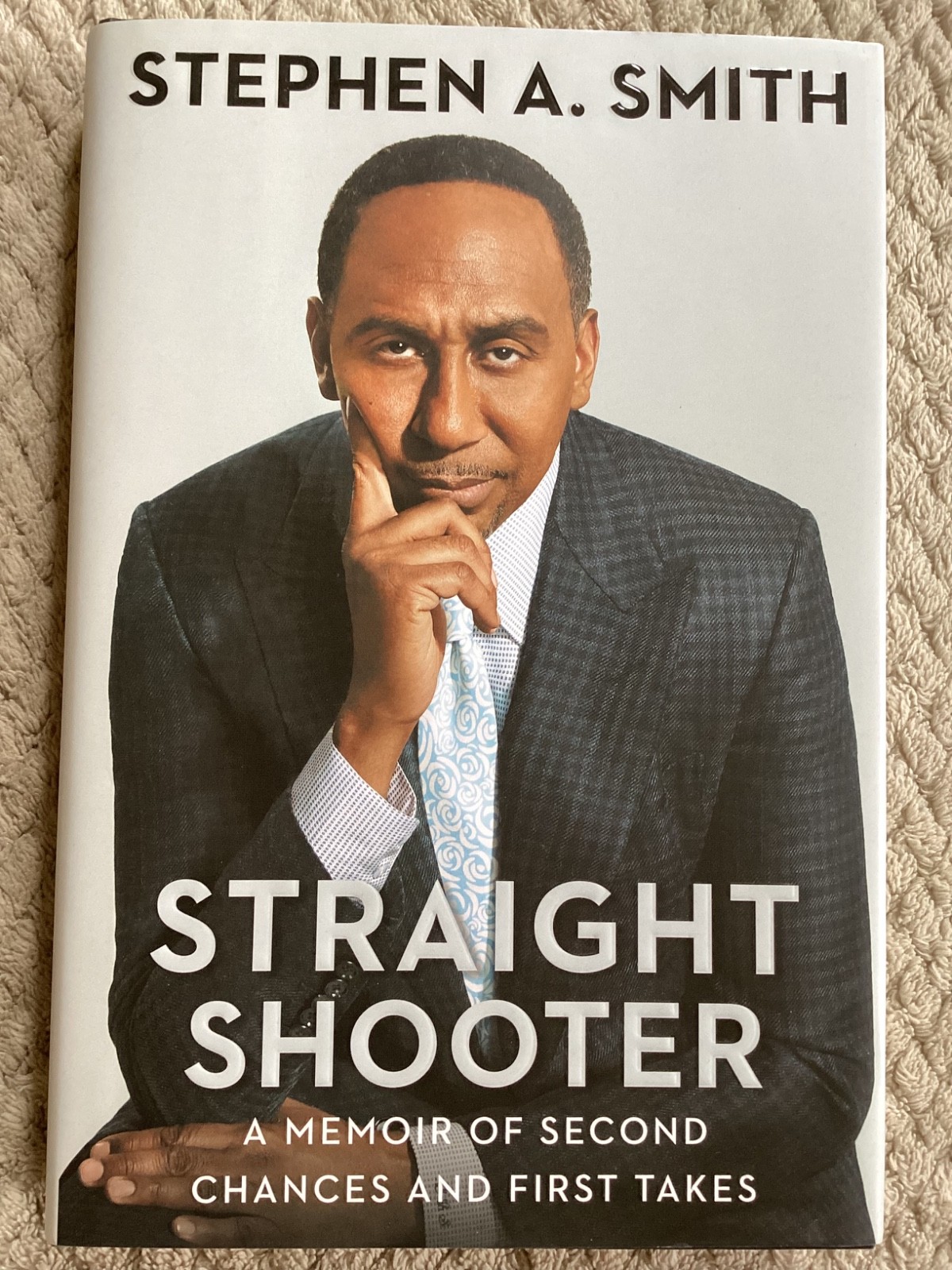 *Signed* Straight Shooter : A Memoir by Stephen A. Smith (2023, Hardcover)