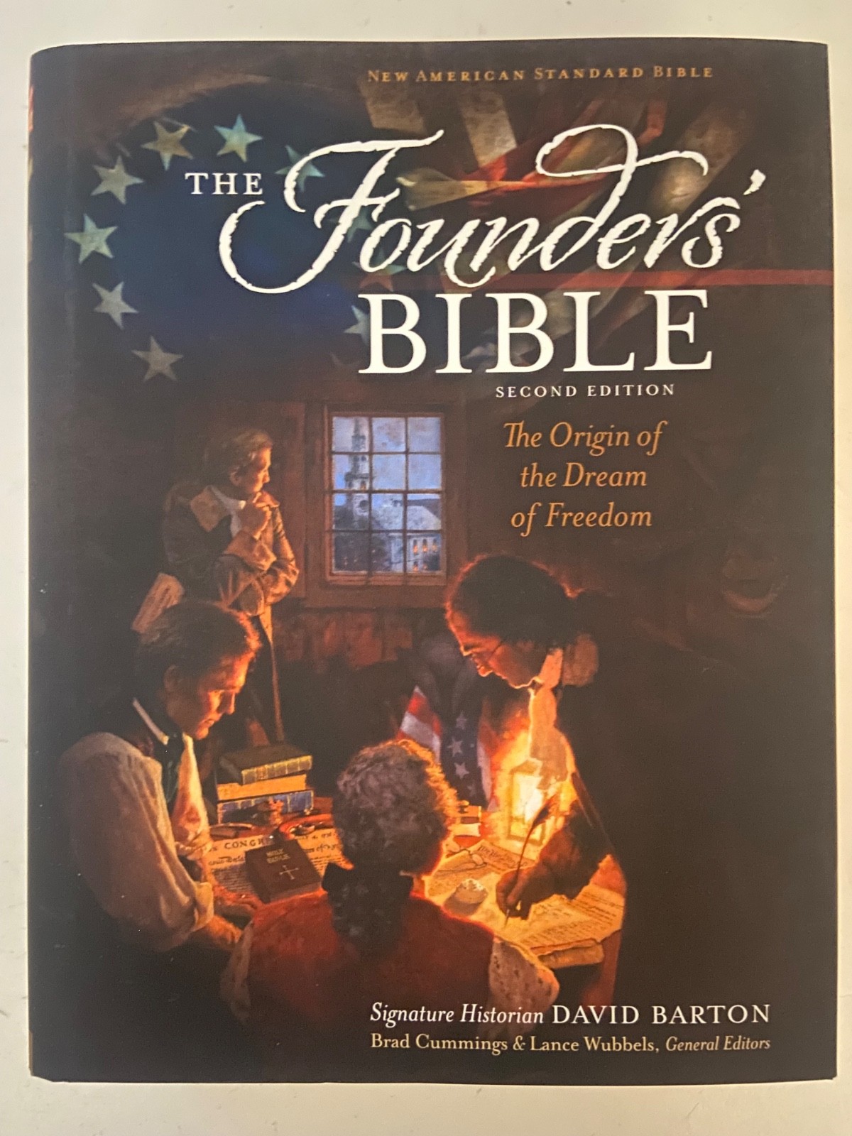 Founders’ Bible NASB Hardcover 2nd Second Edition Hardcover w/ DJ ~ David Barton