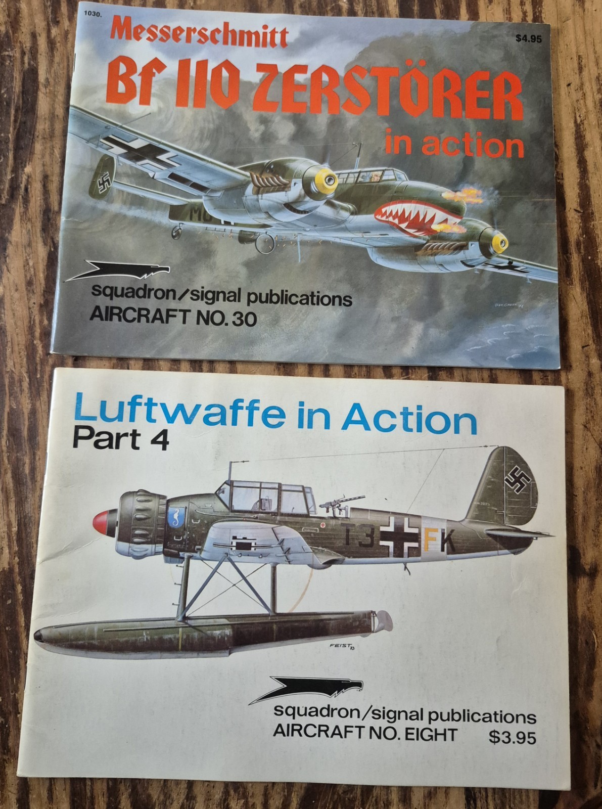 Lot Of 14 Squadron /Signal Publications German Aircraft, Tanks, U Boats