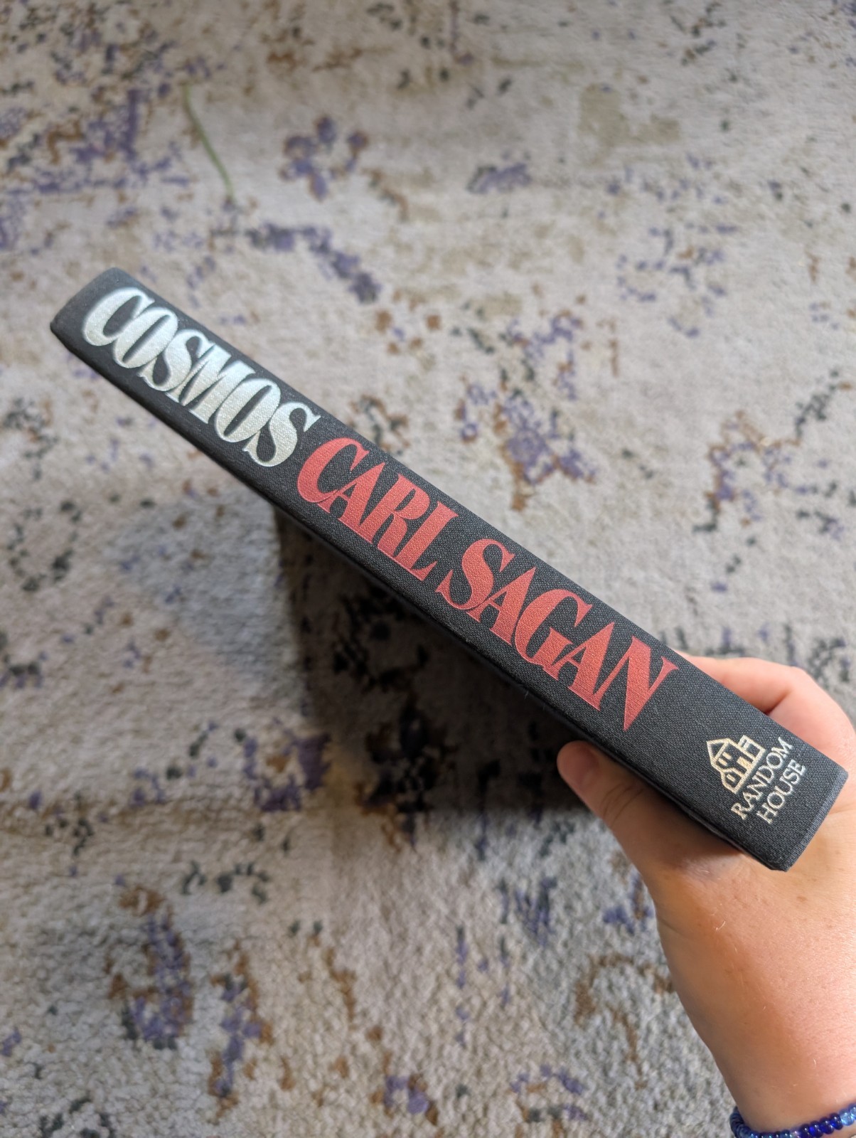 Cosmos Carl Sagan Hardcover with Dust Jacket First Edition 1980 PBS Miniseries