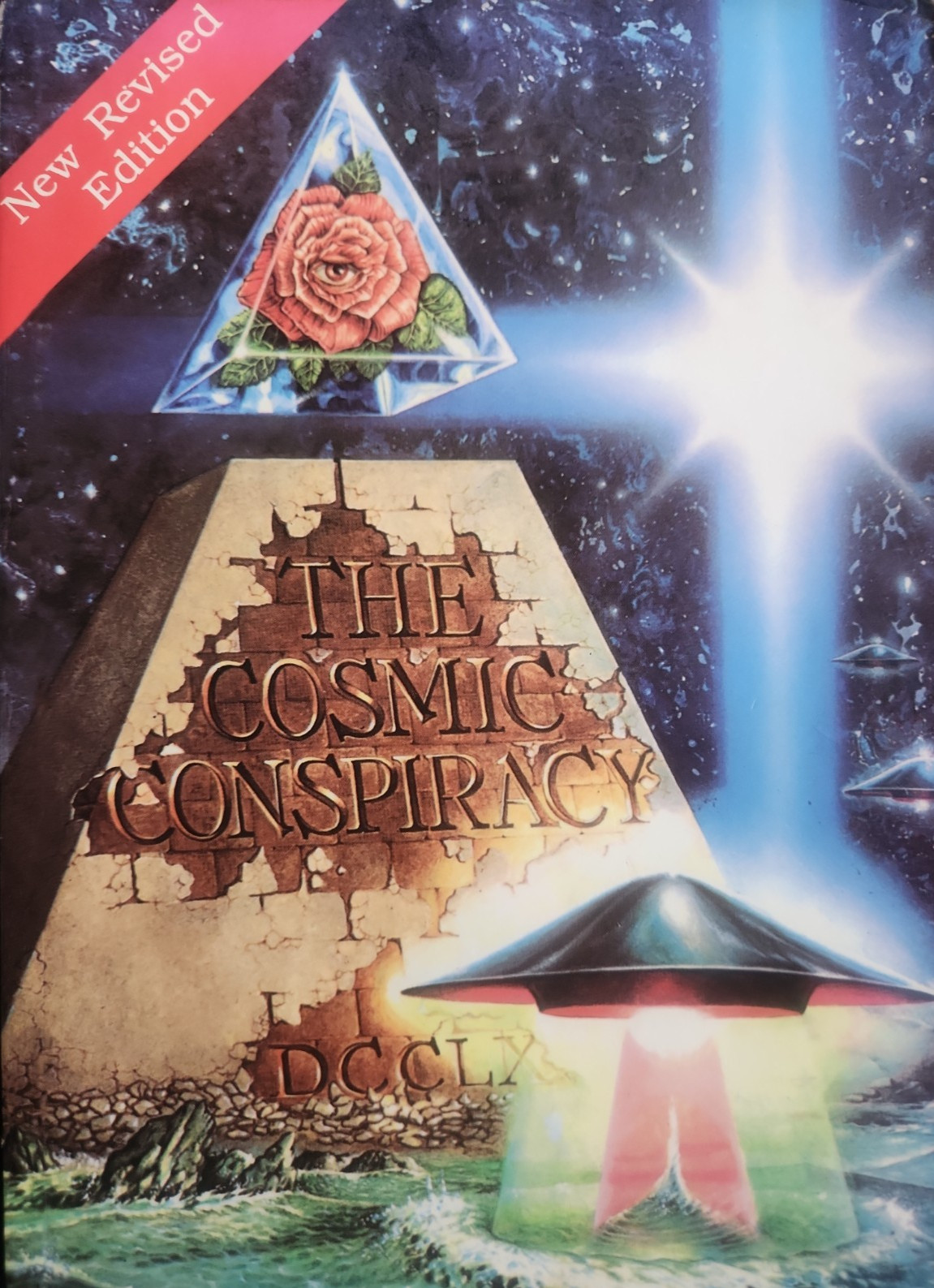 OOP COSMIC CONSPIRACY STAN DEYO PB BOOK UFOLOGY 1994 UNDERGROUND FLYING SAUCER