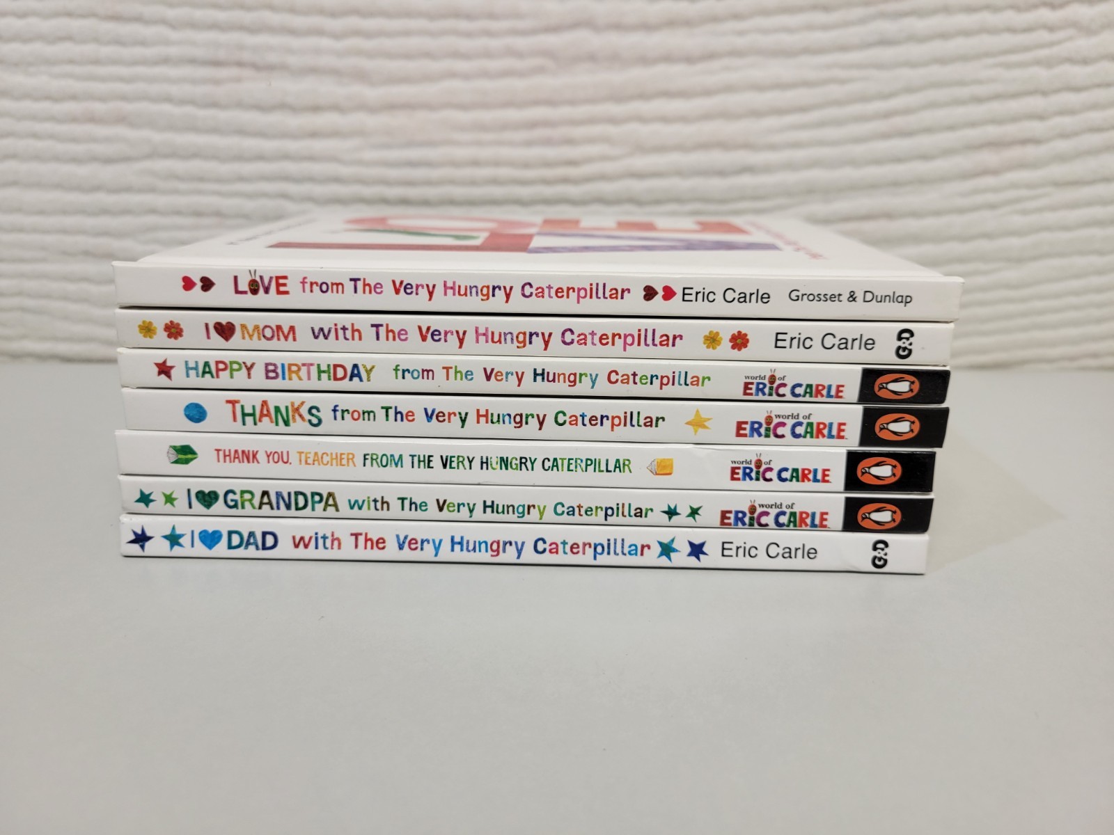 Lot of 7 The World of Eric Carle The Very Hungry Caterpillar Picture Books