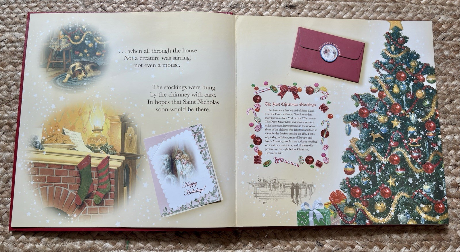 The Night Before Christmas First Edition Interactive Hardcover Dalmatian Press