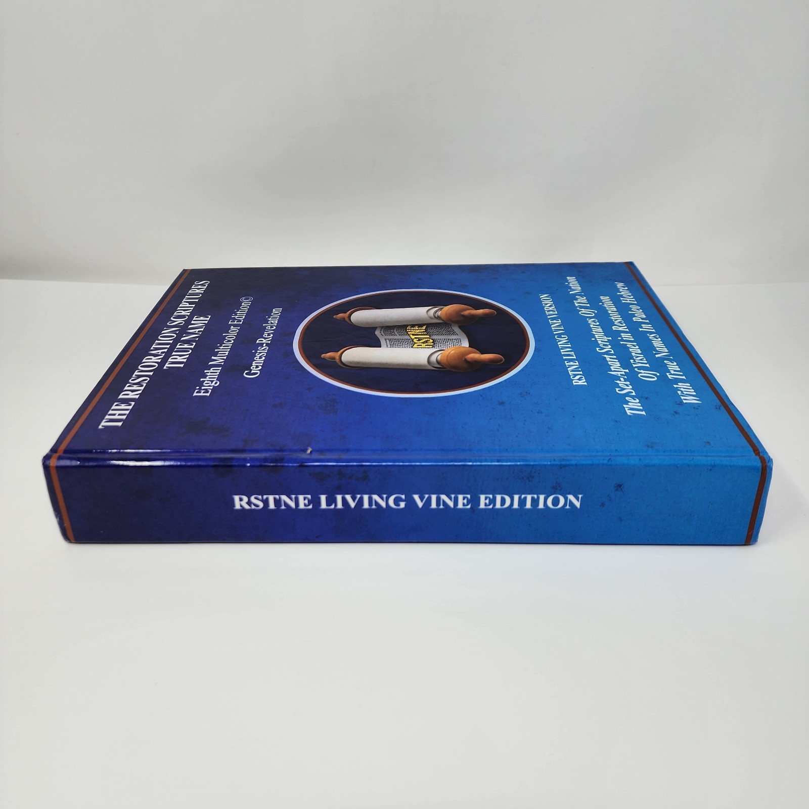 RSTNE Restoration Scriptures True Name 8th Ed Multicolor Living Vine Hardcover A