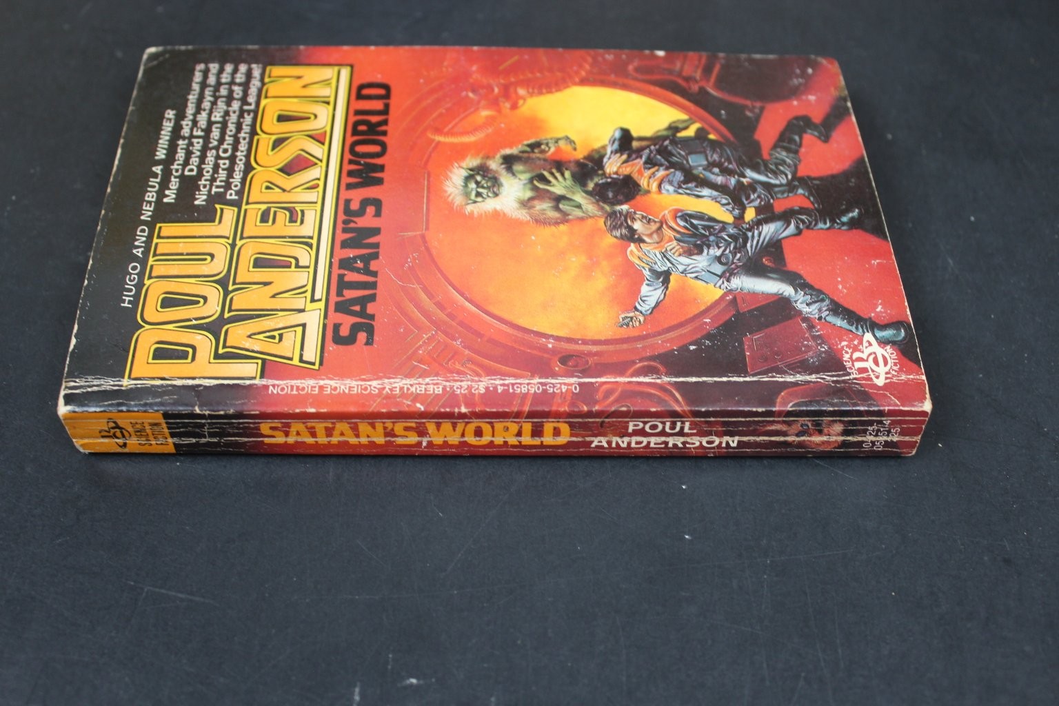 Satan’s World Poul Anderson 1983 Berkley Science Fiction Paperback PB SF