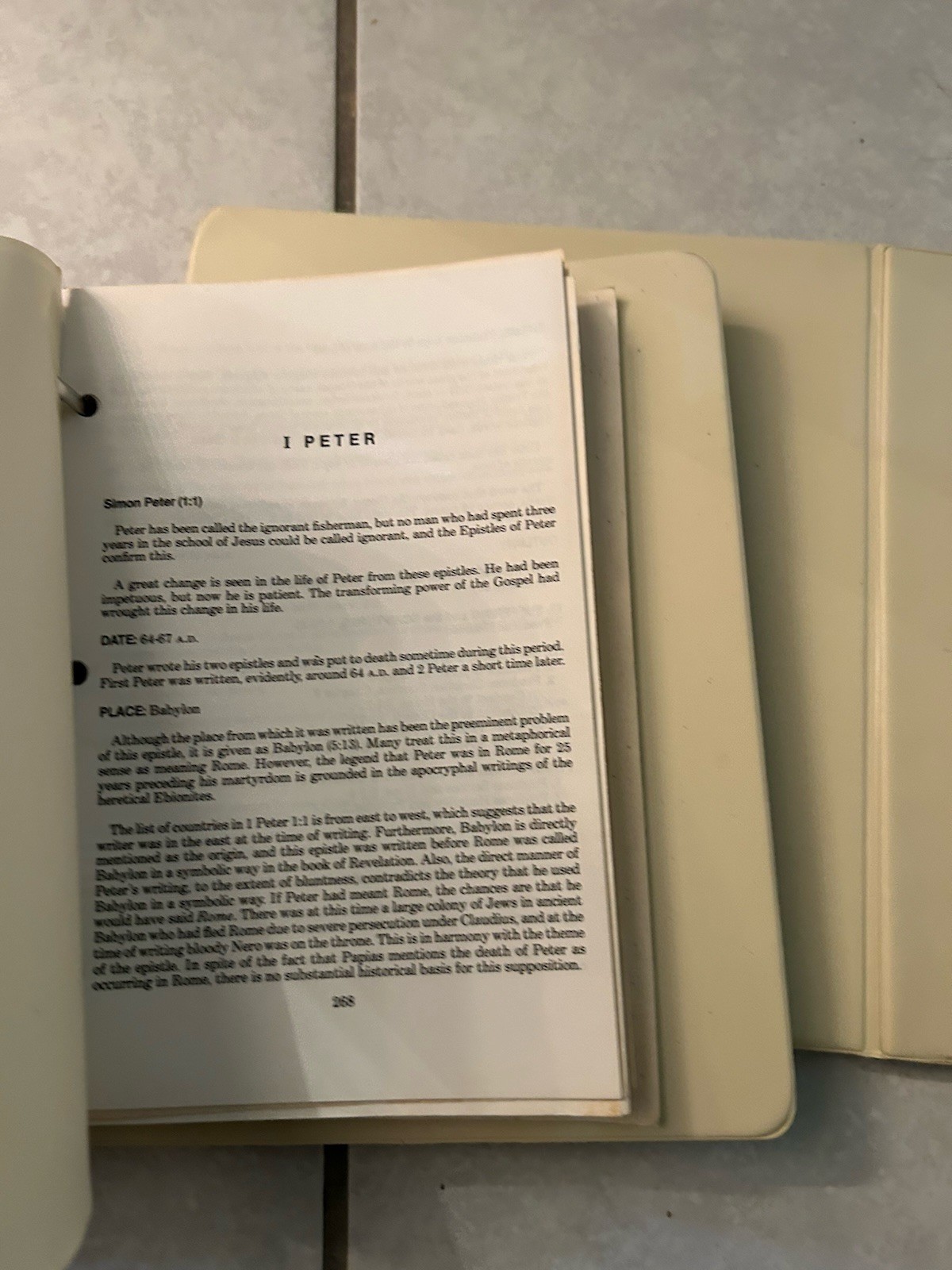 Vintage J Vernon McGee Thru The Bible Radio Notes & Outlines 2 Binder Set Lot
