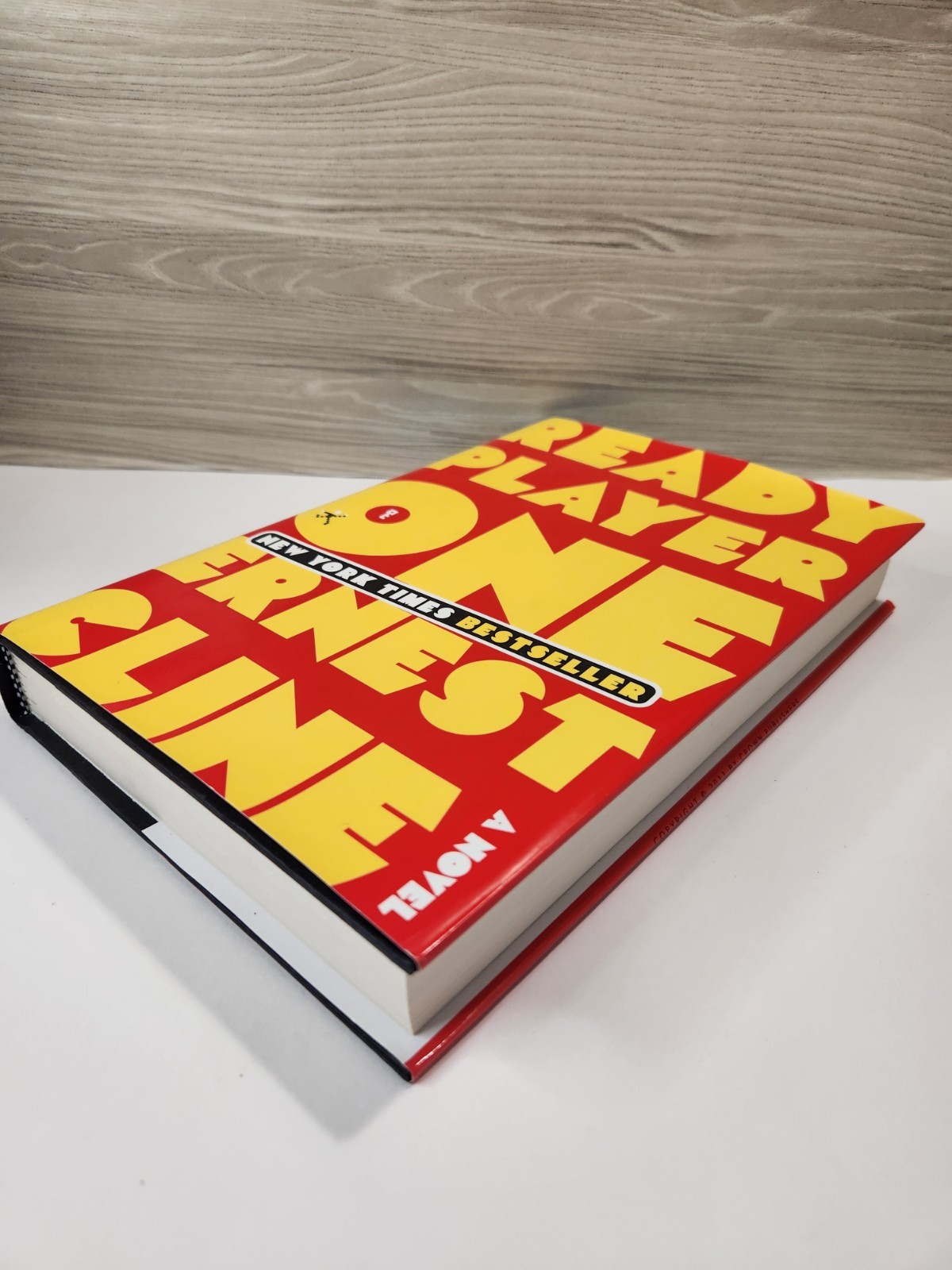 Ernest Cline Ready Player One (2011) Hardcover Sci-Fi Novel w/ Dust Jacket