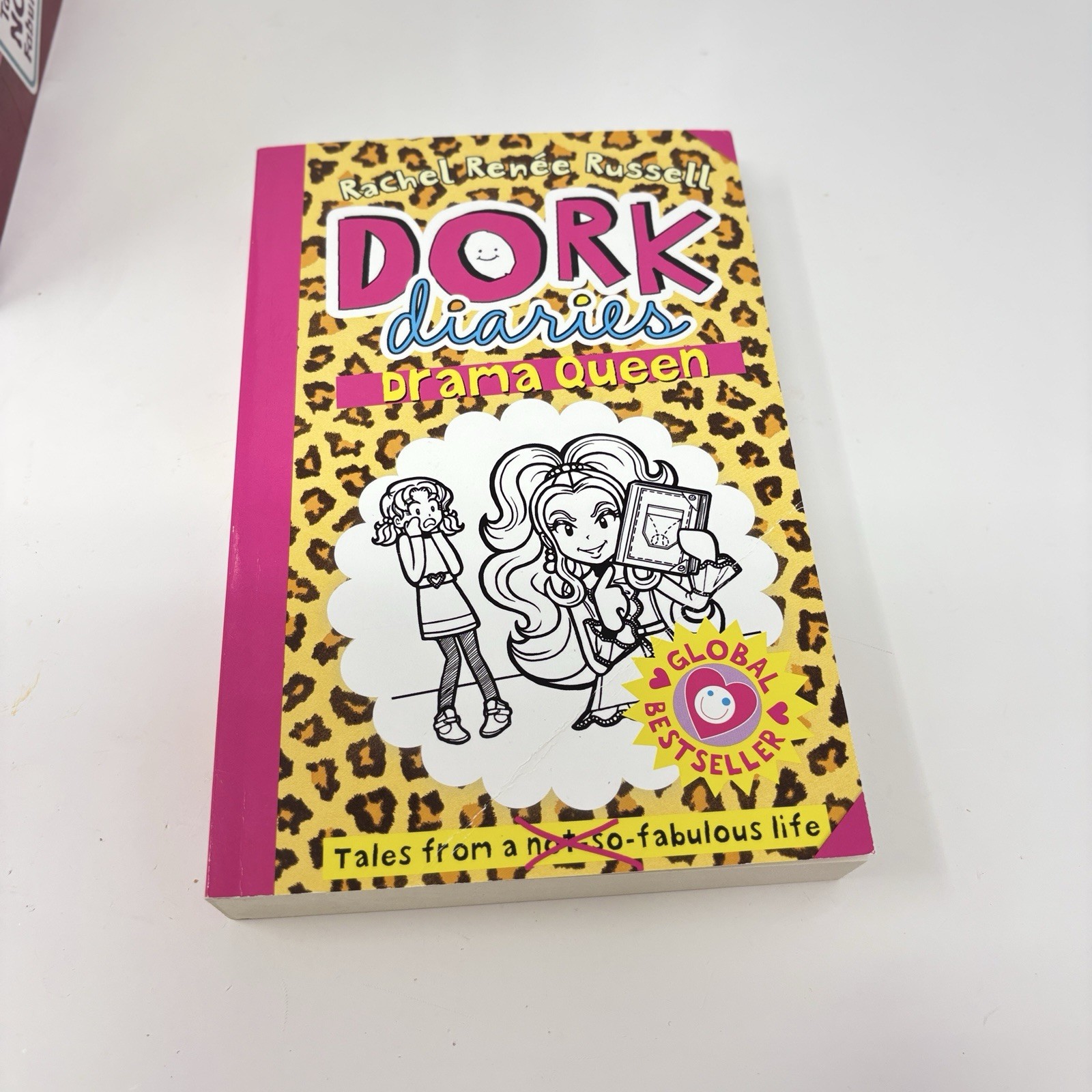 Lot of 9 DORK DIARIES By Rachel Renee Russell Mix HC and SC 1 is Drama Queen Ser