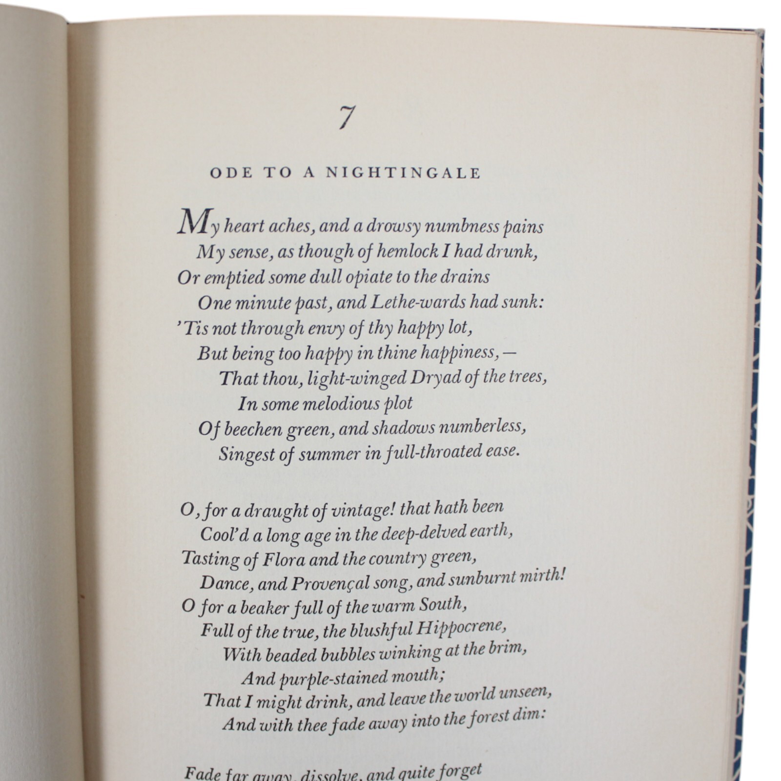 JOHN KEATS Poetry Sonnets Poems Decorative Peter Pauper Press Hardcover Ode
