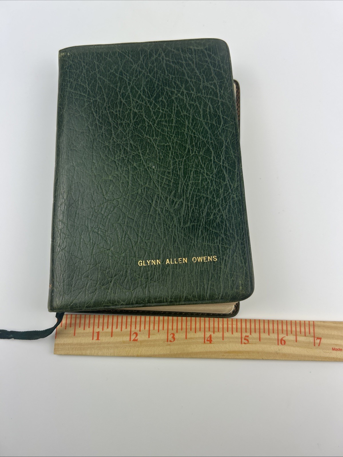 The Holy Bible King James Version Concordance Red Letter Leather Genuine Leather