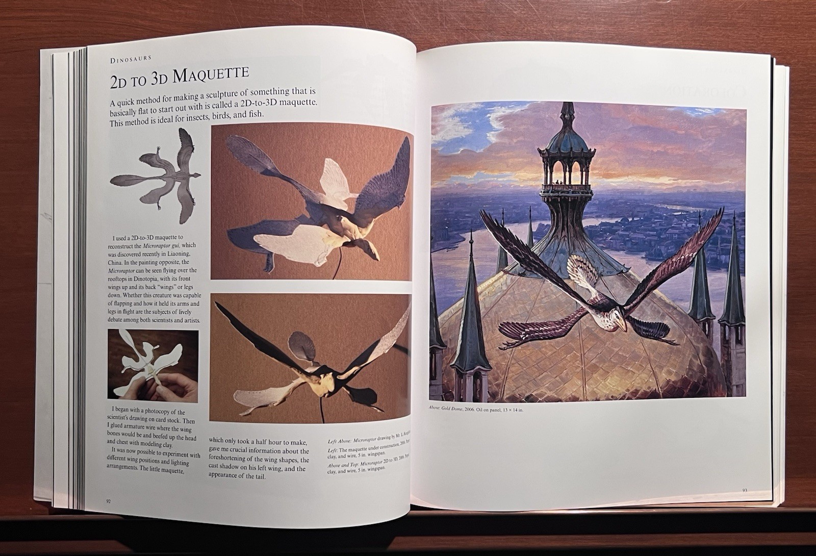 James Gurney Signed Imaginative Realism w/ Original Creature Drawing Fantasy Art