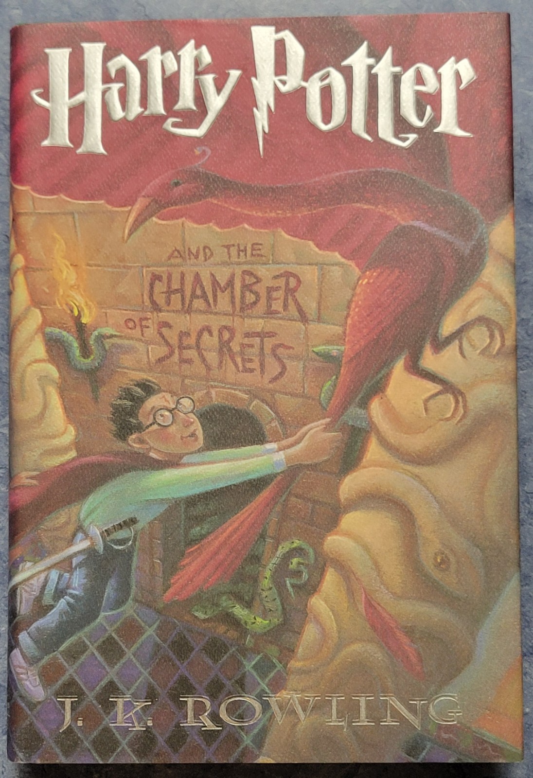 Harry Potter and the Chamber of Secrets HC DJ Rowling 1st American Ed. 1999 Fine