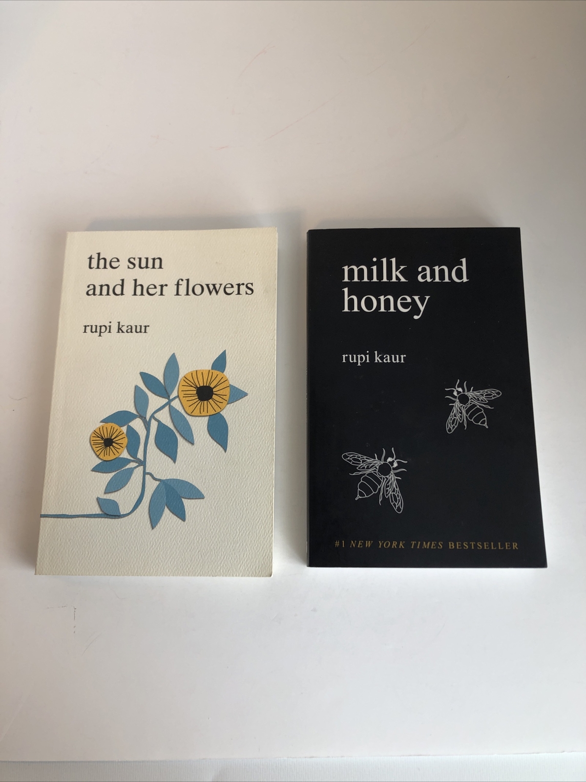 2 Rupi Kaur PB Book Lot Milk And Honey & The Sun And Her Flowers