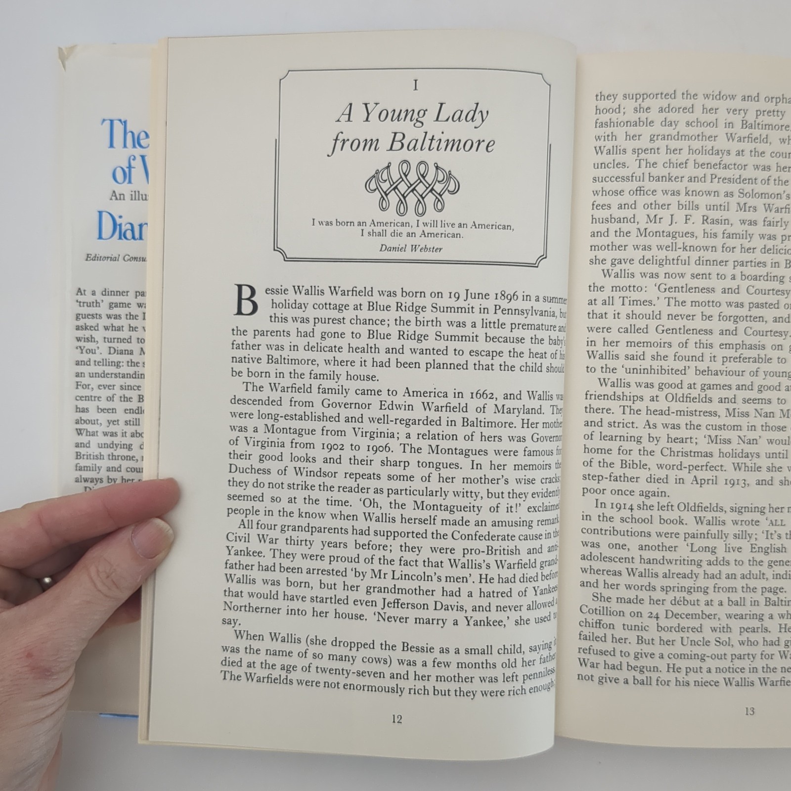 Duchess of Windsor Biography British Royalty Hardcover Book Diana Mosley 1980