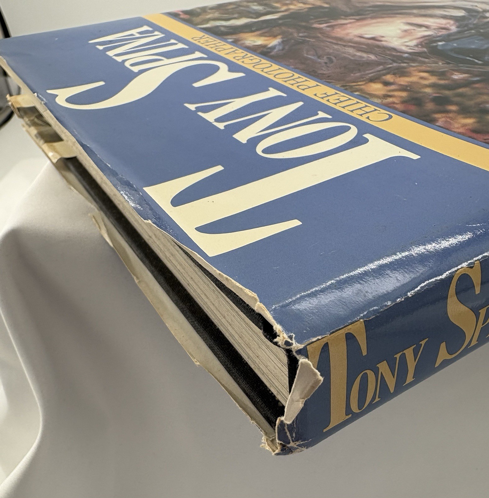Tony Spina Chief Photographer Detroit Free Press 1988 1st Ed. Signed/Inscribed