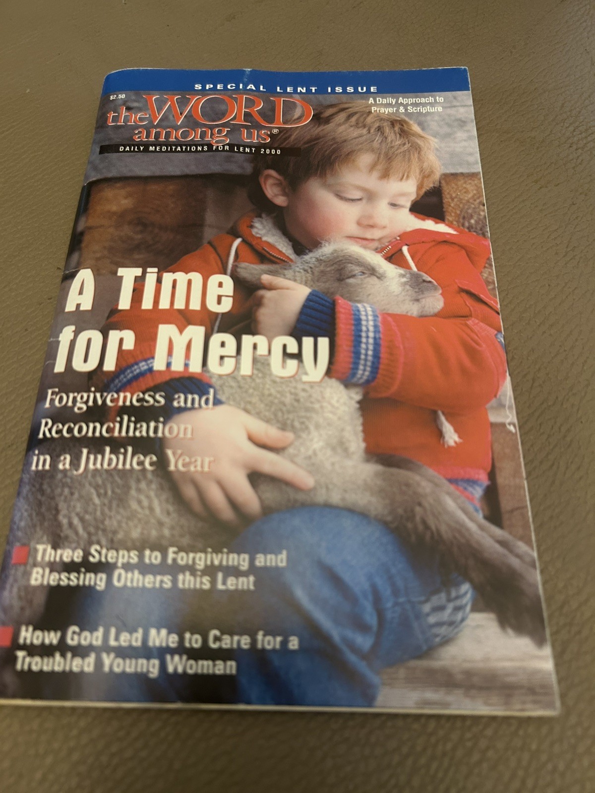 The Word Among Us Daily Meditations Lent 2000 Edition Catholic Vintage Religious