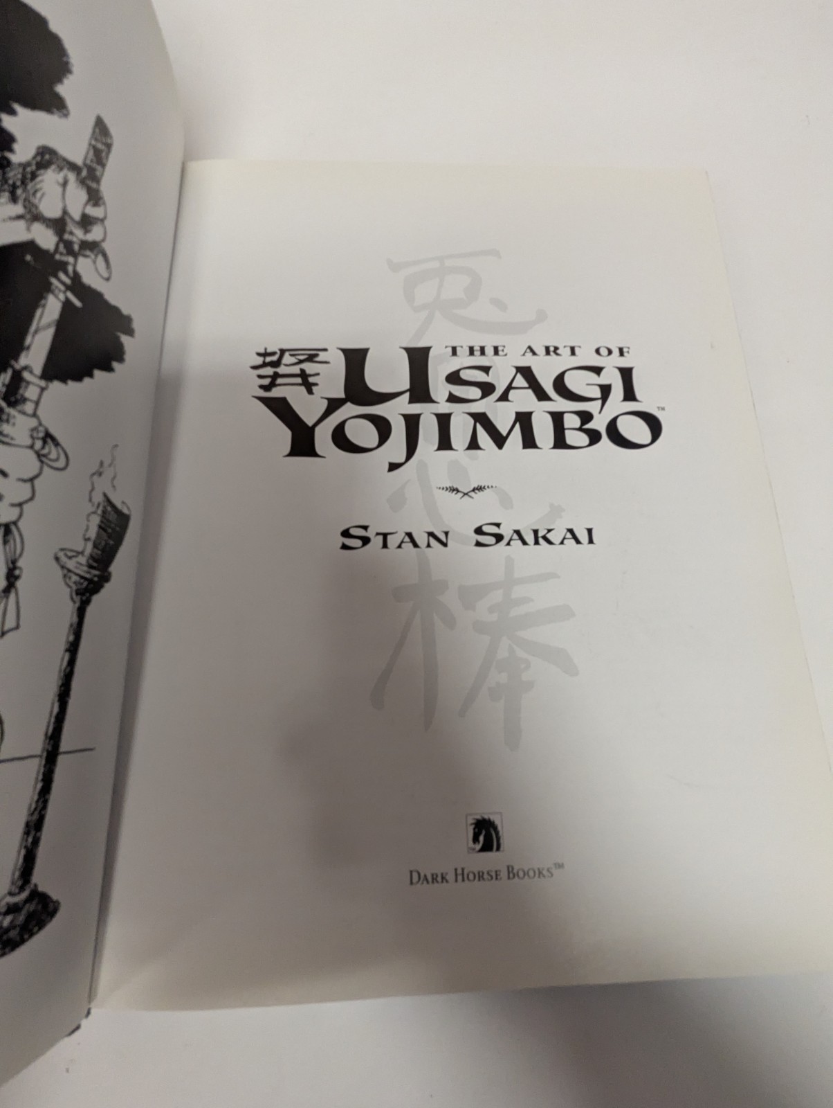 The Art Of Usagi Yojimbo – Hardcover – Dark Horse Comics – Stan Sakai – Library
