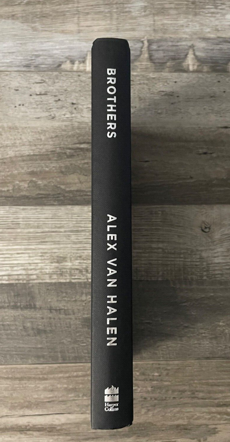 SIGNED Brothers ALEX VAN HALEN Hardcover UK 1st/1st AUTOGRAPHED