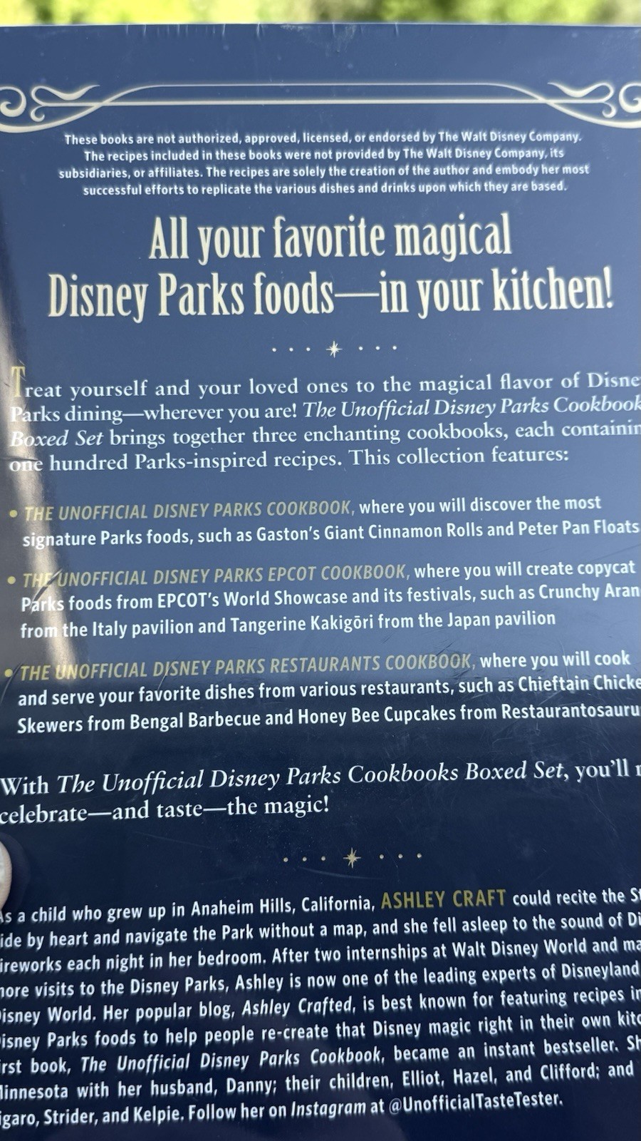The Unofficial Disney Parks Cookbooks Boxed Set: The Unofficial Disney Parks
