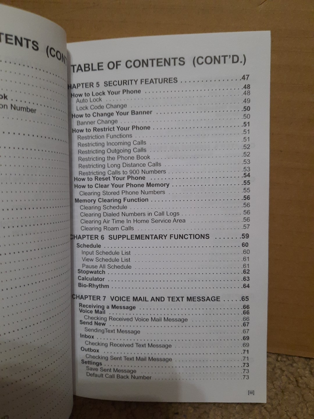 Audiovox Cellphone Phone CDM-135 & CDM-135XL Owner Operating Manual 115 Pages