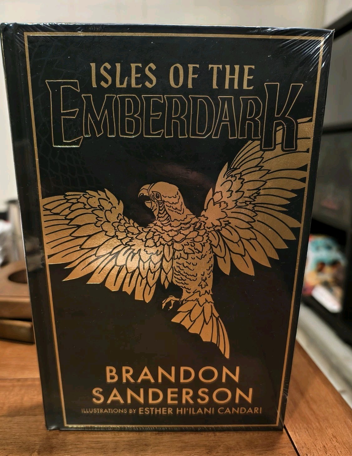 NEW Isles of The Emberdark Hardcover All Kickstarter Swag Add-ons Sanderson