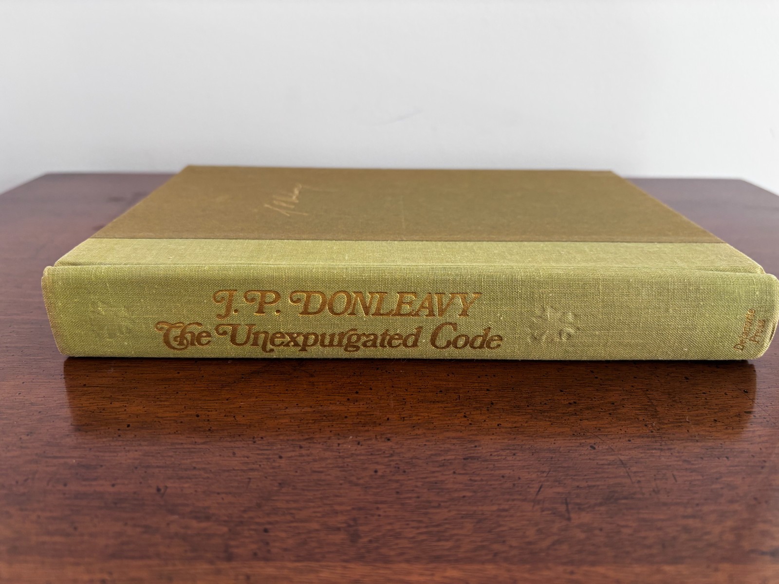 JP Donleavy The Unexpurgated Code 1975 1st Edition & Printing Hard Cover G/VG