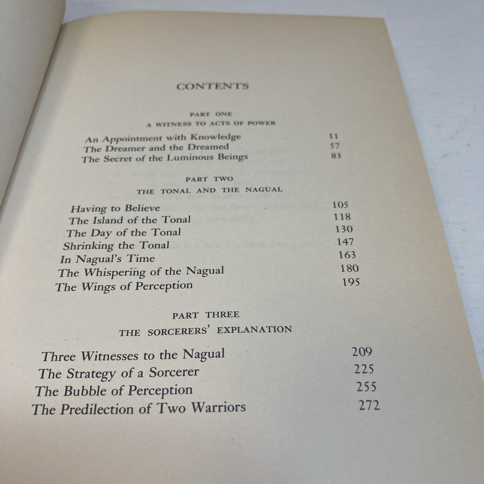 Takes Of Power Hardcover Book 1st Edition By Carlos Castaneda With Dust Jacket