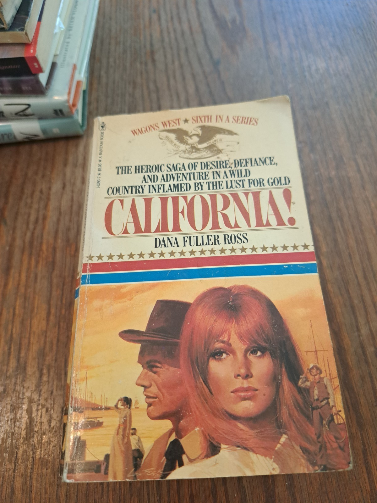 Lot 4 Dana Fuller Ross Wagons paperback books Dakota Nevada Colorado California