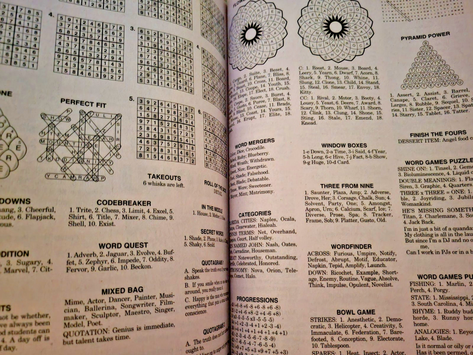 Lot of 2 Penny Press Variety Puzzle Books – Tournament & Approved – Fun For All