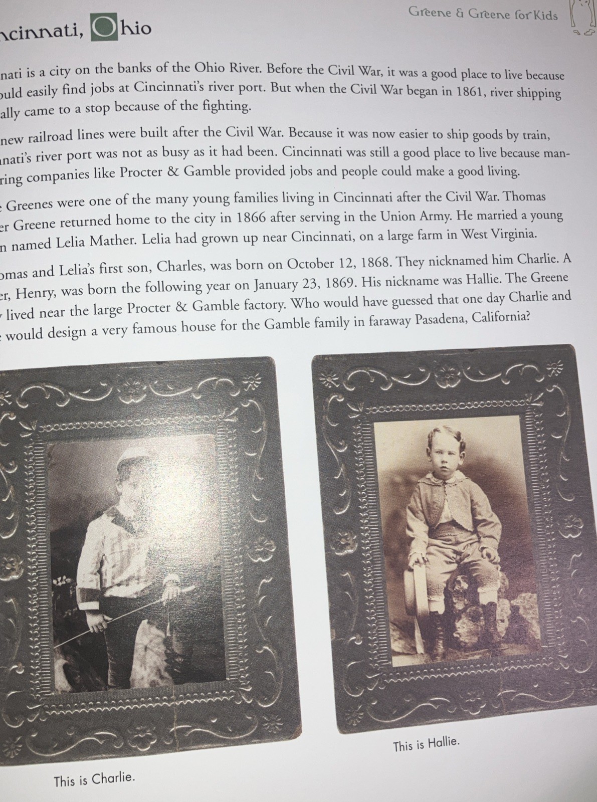 Greene and Greene for Kids by K. Thorne-Thomsen STUNNING BN