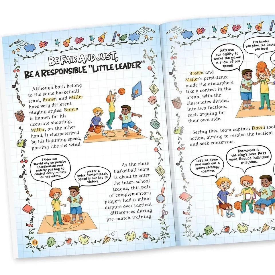Comic Children’s Leadership Cultivates and stimulates children’s communication a