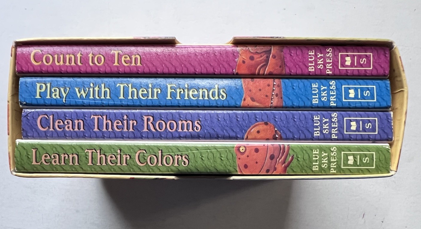 How Do Dinosaurs… (4) Book Set Pocket Library Scholastic Blue Sky Press