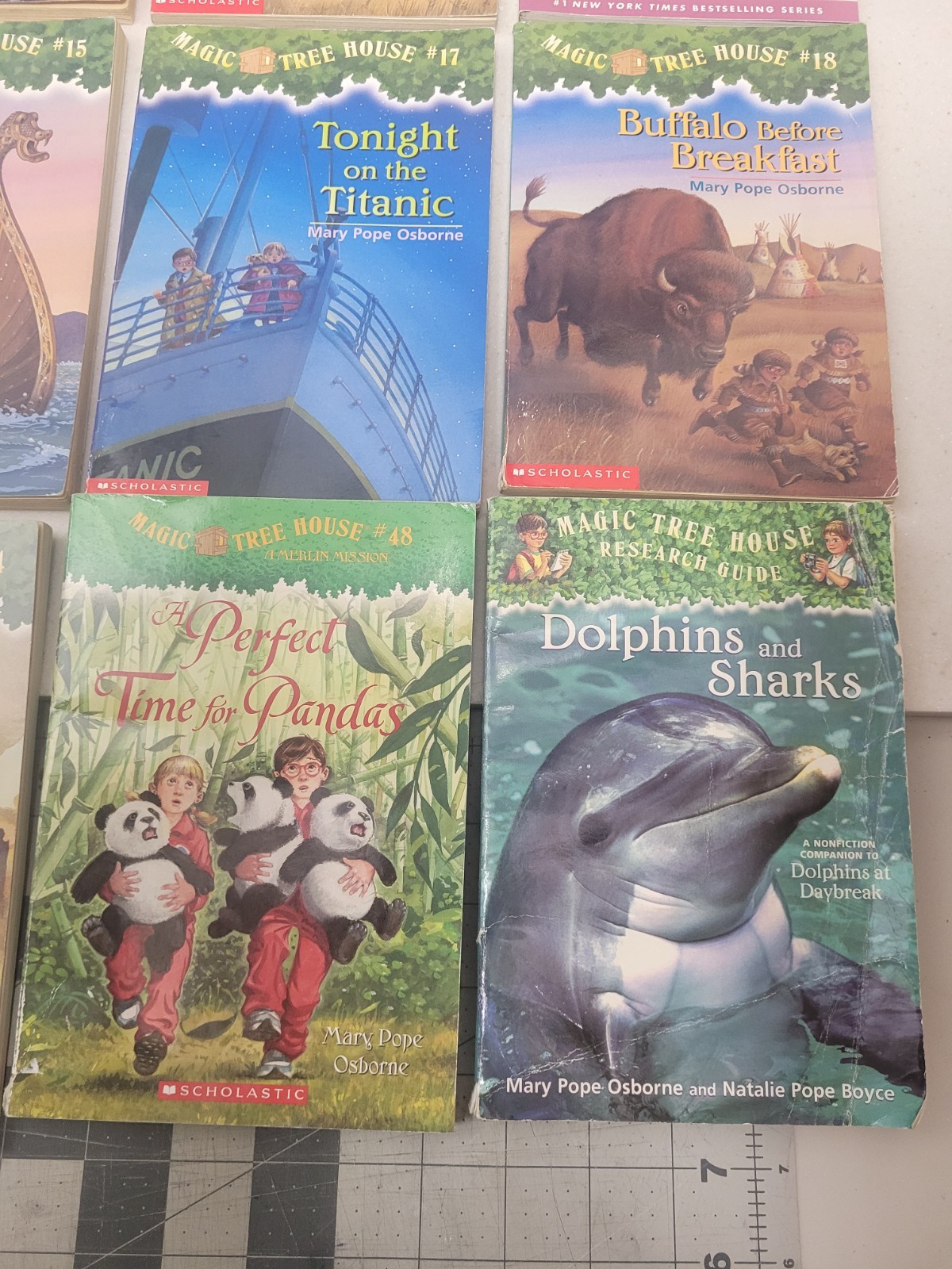 Magic Tree House Paperback Lot of 16 #1,2,3,6,8,9,11,12,13,15,17,18,23,24,48 +