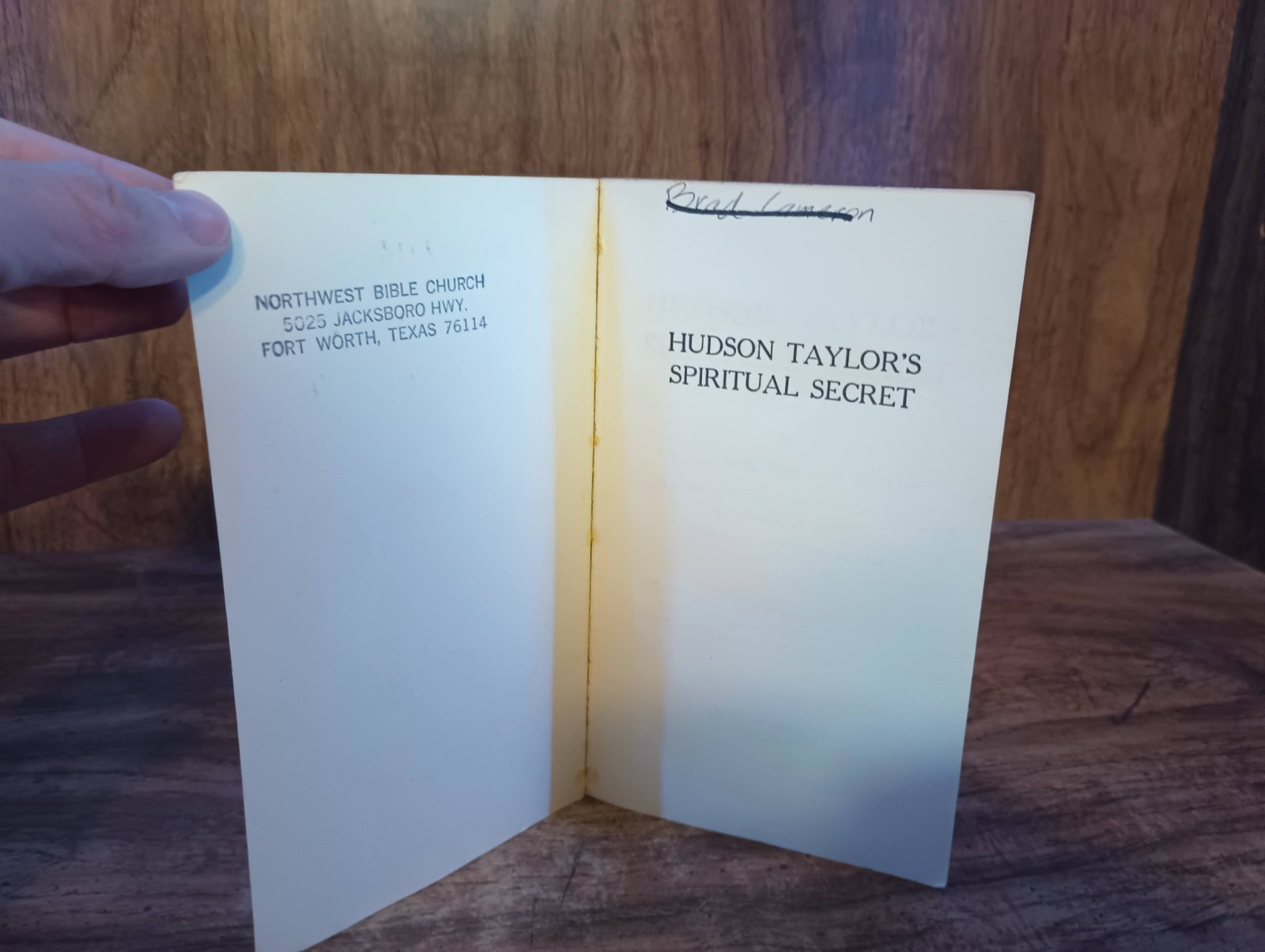 Hudson Taylor’s Spiritual Secret PB Howard Taylor Moody Press Christian Faith Sp