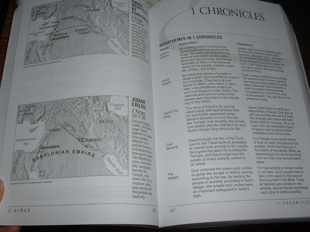 Tyndale Handbook of Bible Charts and Maps by Linda K. Taylor Neil S. Wilson w/CD