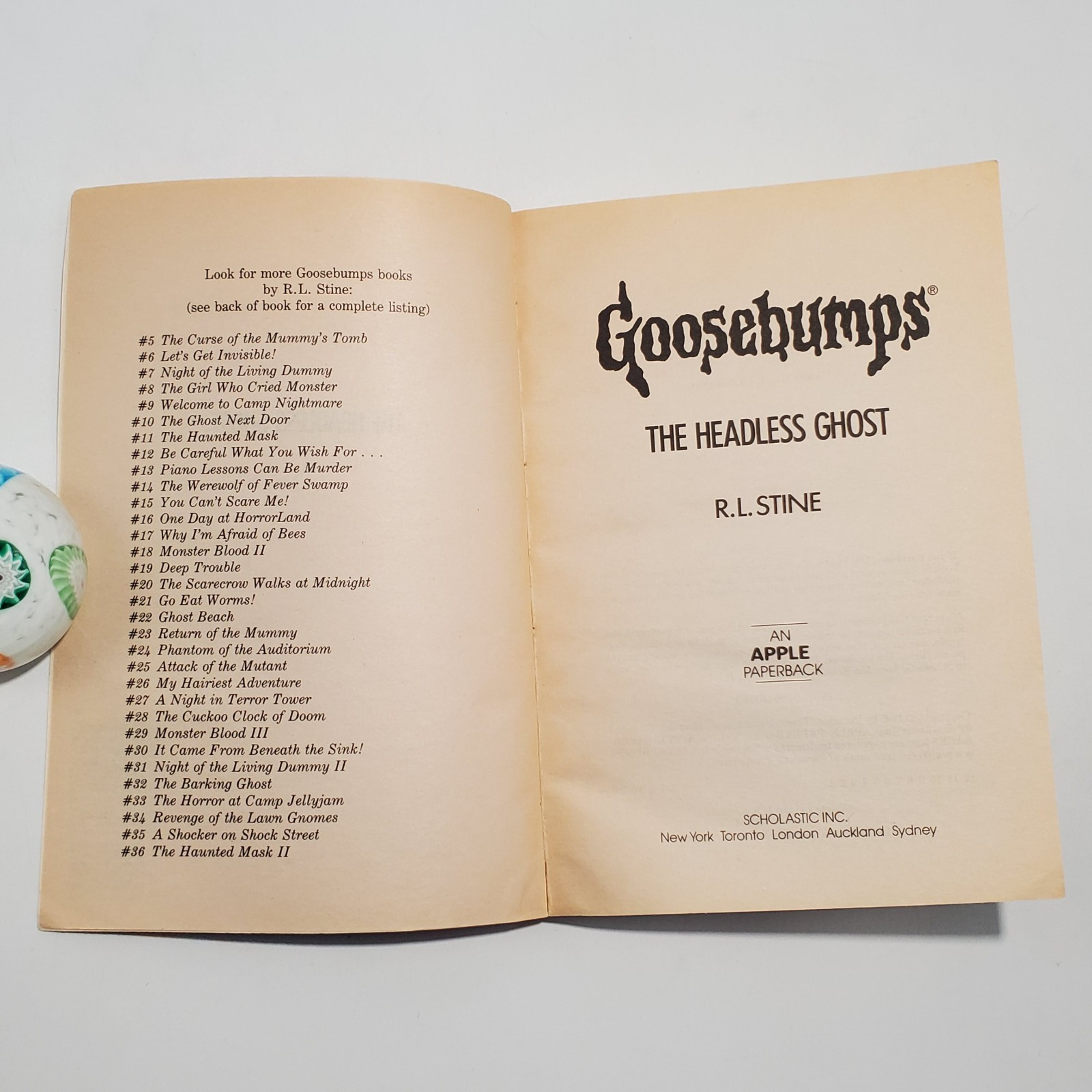 Goosebumps Paperbacks Lot of 13 Books 1st Printings 1990s-2000s