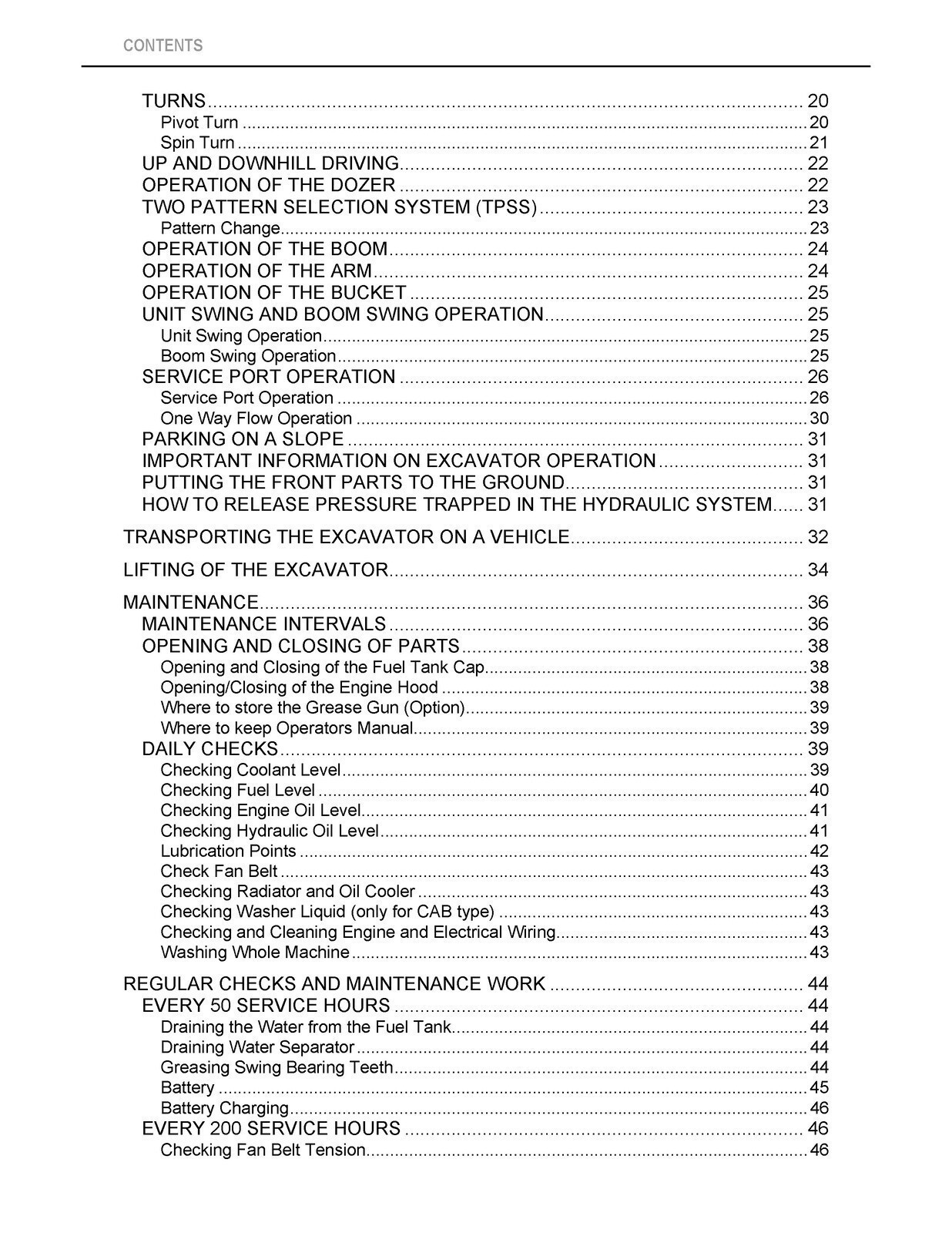 KUBOTA KX71-3 EXCAVATOR OPERATORS MANUAL – HEAVY-DUTY COIL BOUND – STURDY COVERS