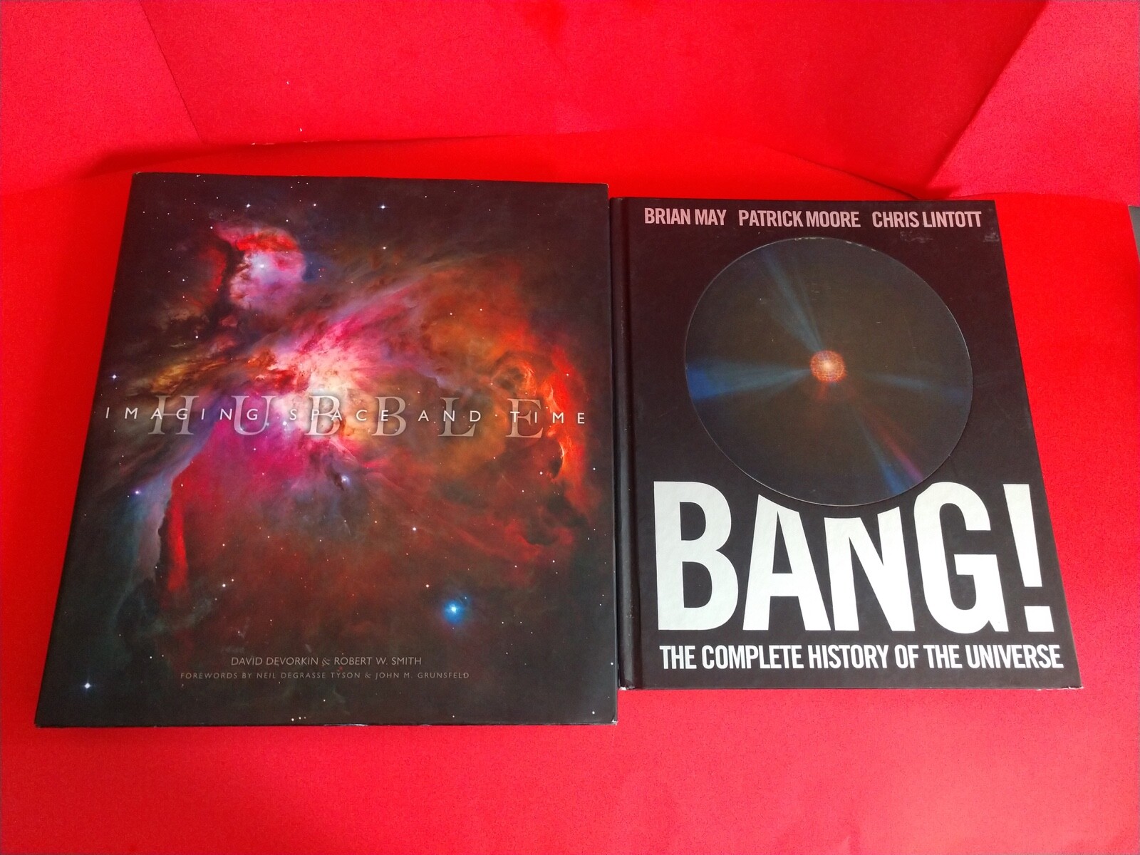Hubble: Imaging Space and Time Devorkin, David and Bang! by Brian May Hard Cover