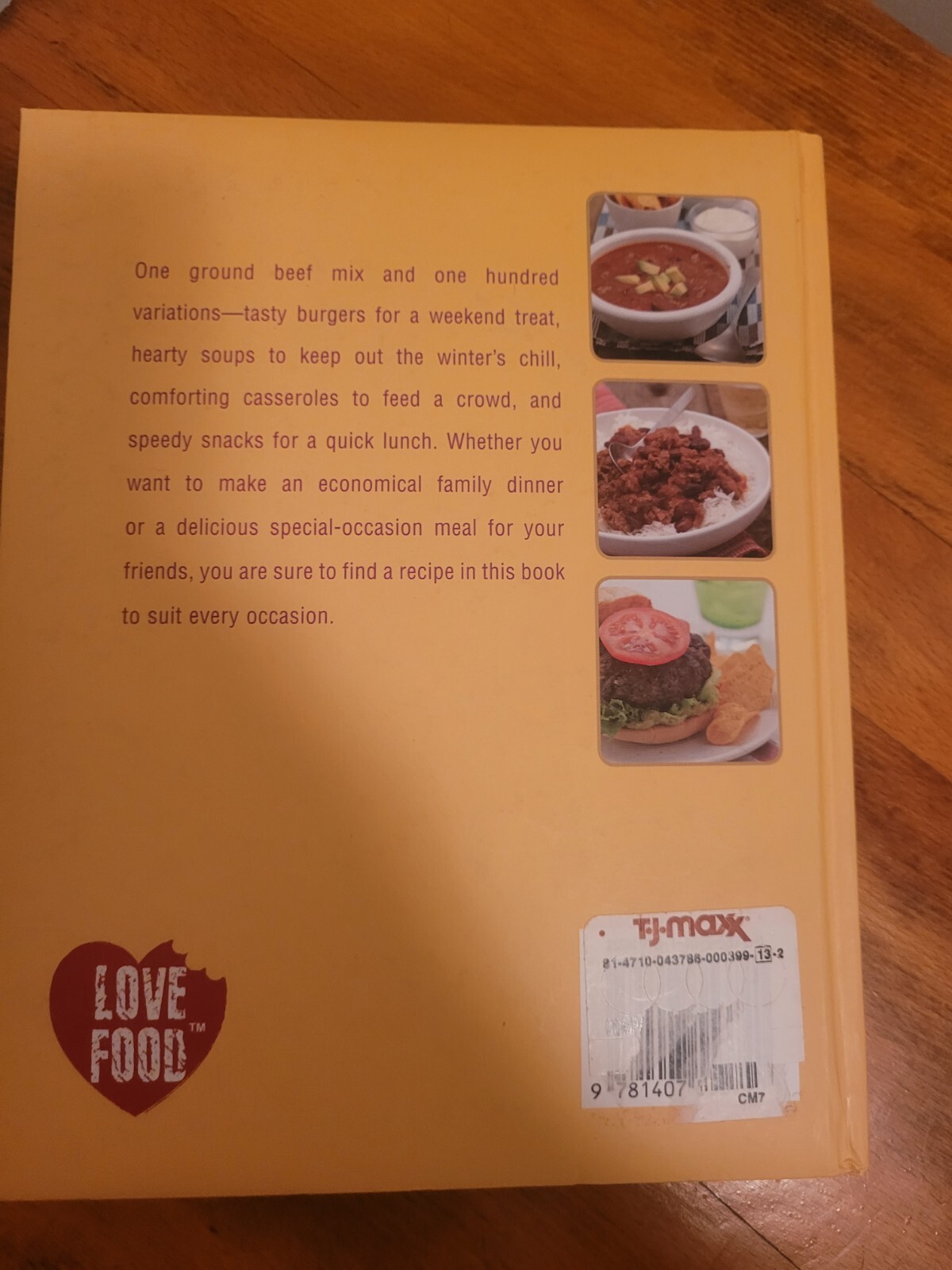 2010, 1 Ground Beef 100 Meals Cook Book, 223 Pages with Vibrant Photos