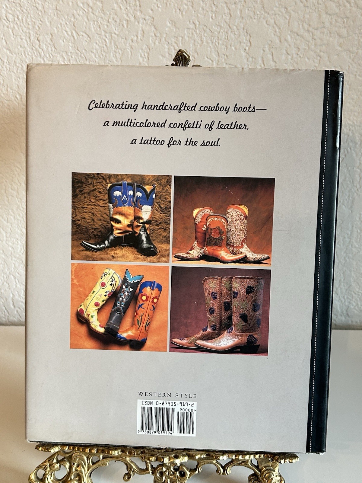 Art of the Boot Tyler Beard Jim Arndt HC 1999 1st Ed Western Cowboy Book