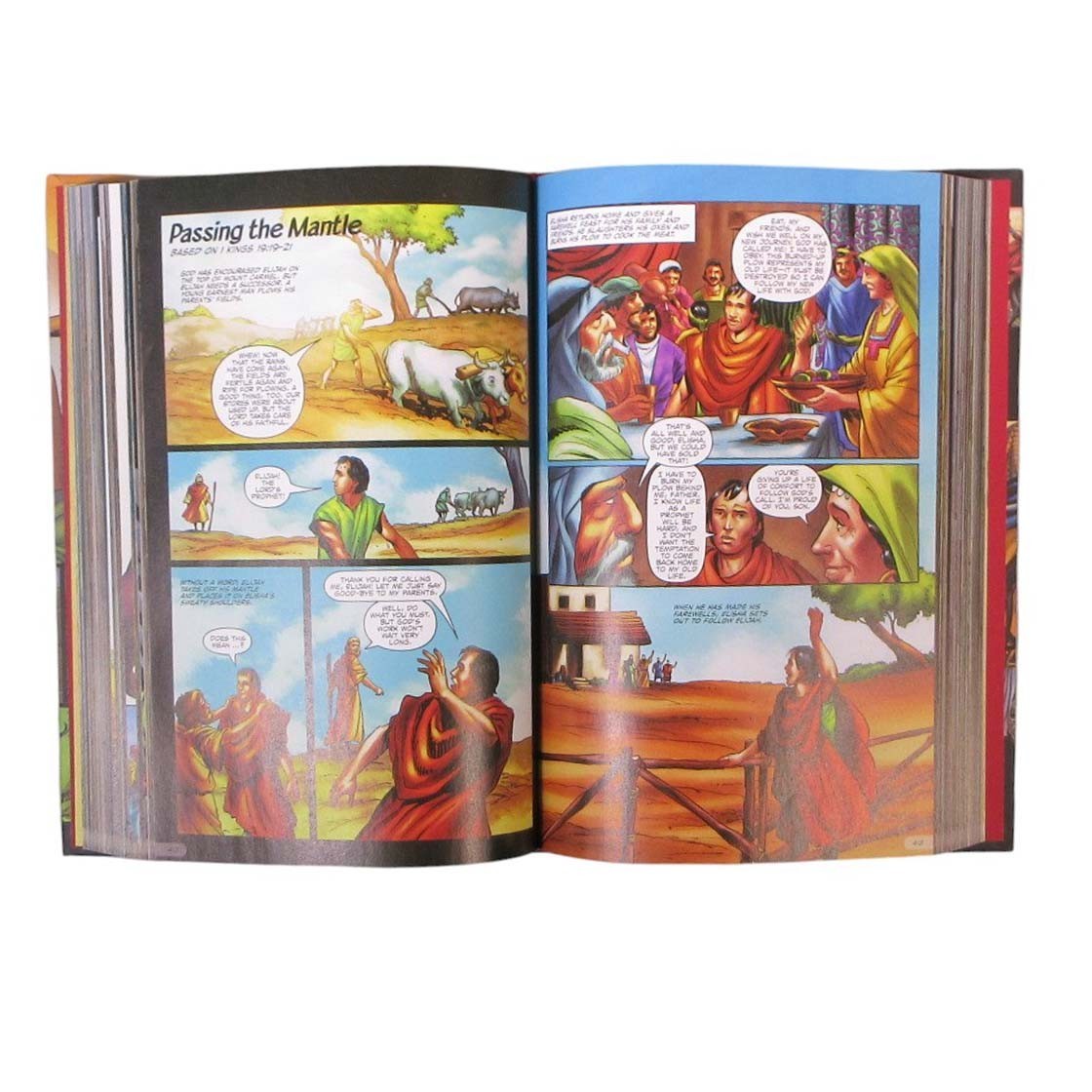 The Action Bible: God’s Redemptive Story Graphic Novel Hardcover David Cook