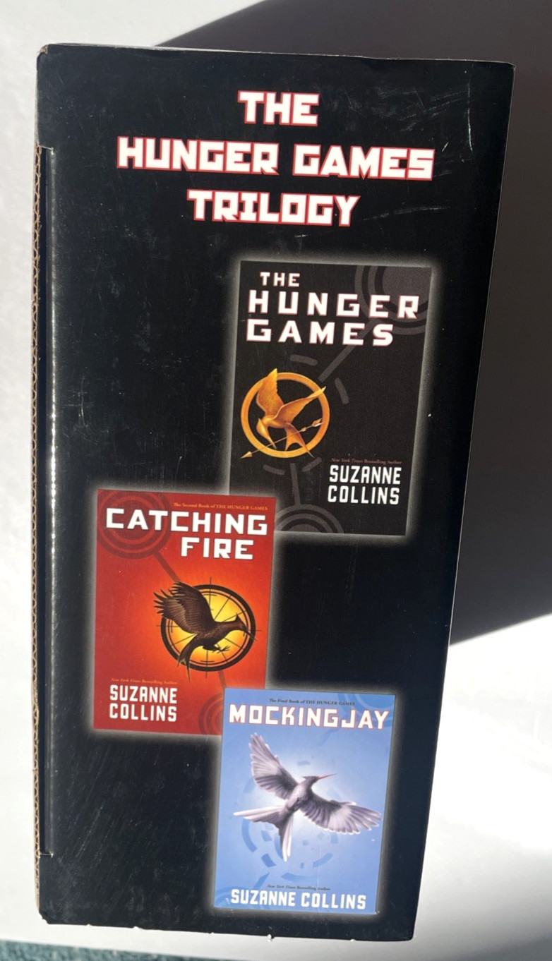 Hunger Games Trilogy Boxed Set Hardcover Dust Jackets Suzanne Collins Scholastic