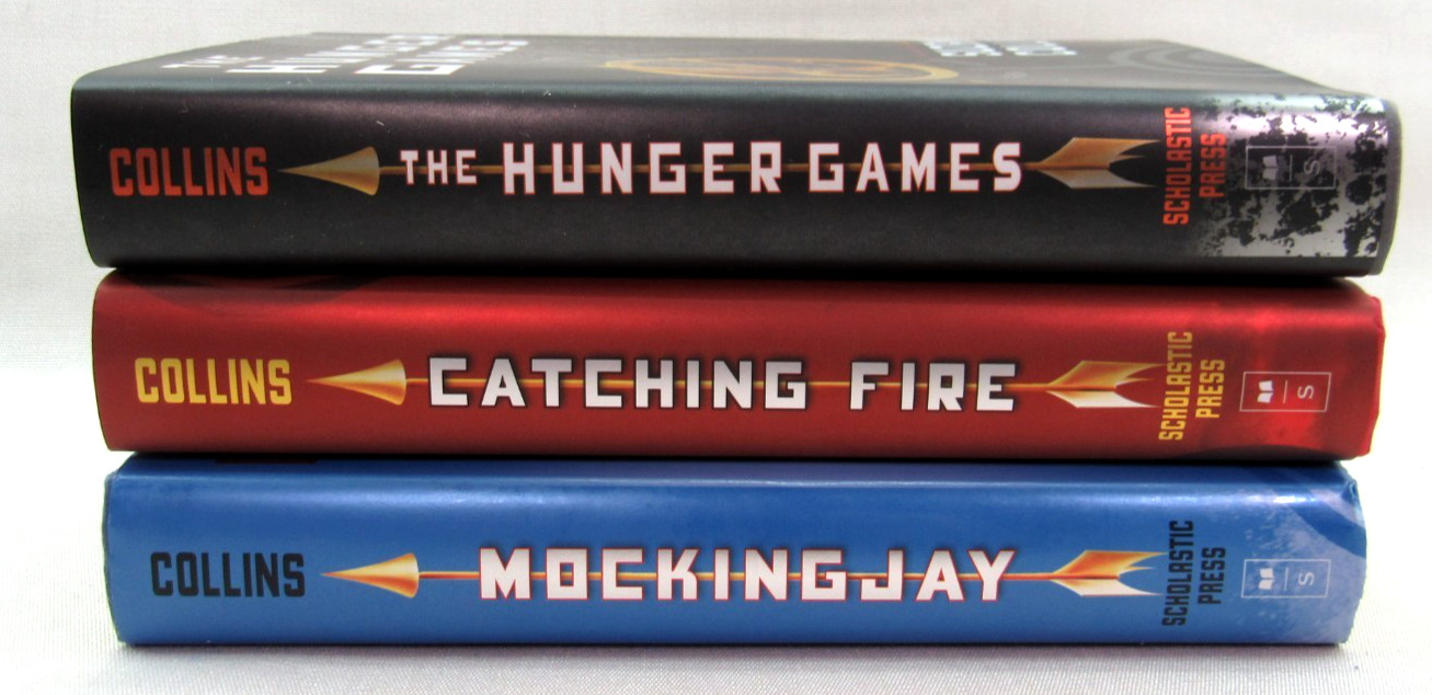 The Hunger Games Trilogy Boxed Set 1st Editions Suzanne Collins HC DJ Fantasy
