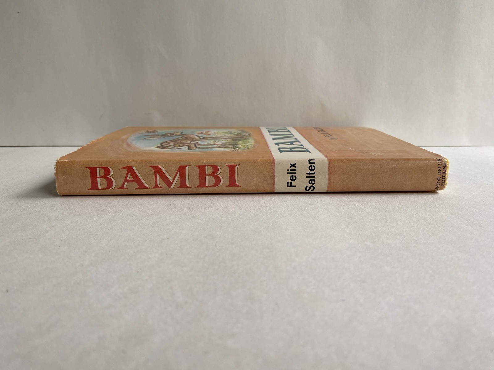 Bambi by Felix Salten (1956) HC/DJ Girard Goodenow Junior Deluxe Edition