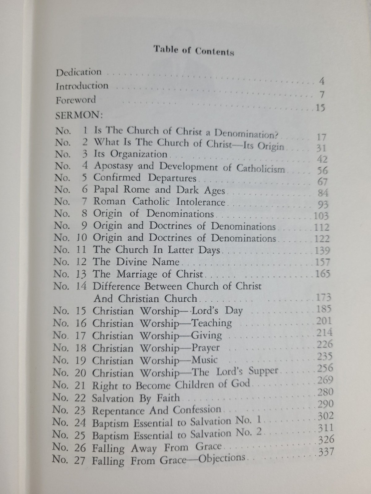 What Is the Church of Christ? Revised Fourth Edition 1971 HC V.E. Howard