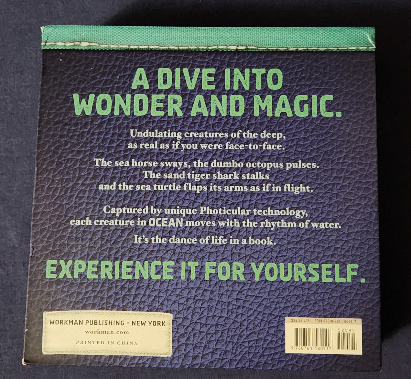 Set of 4 Dan Kainen Photicular Books Jungle Wild Ocean Outback Motion Rare