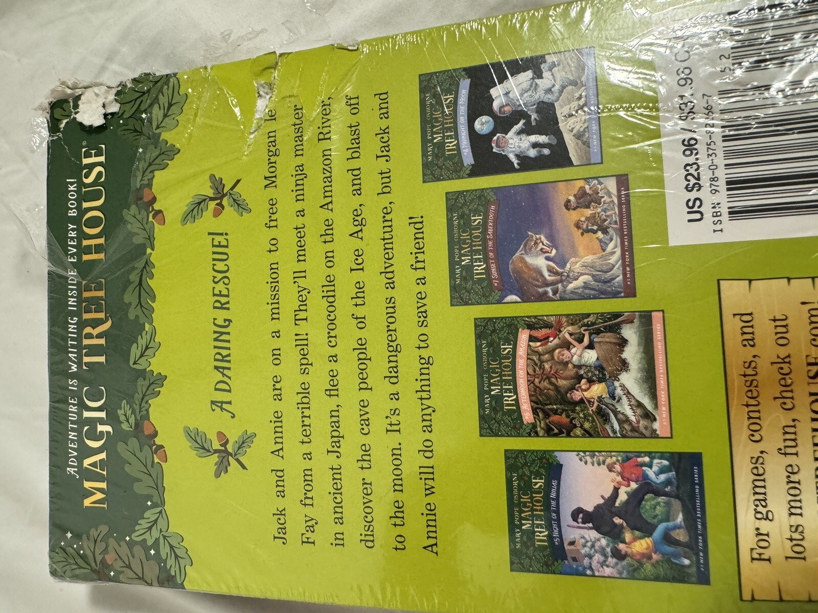 Magic Tree House (R) Ser.: Magic Tree House Books 5-8 Boxed Set by Mary Pope…