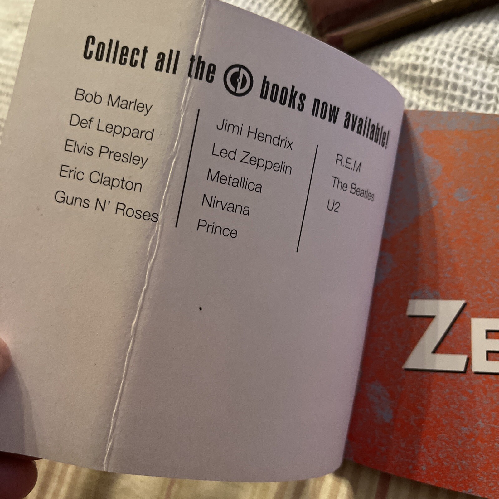 LED ZEPPELIN by Chris Welch (1994) NEW CD size book