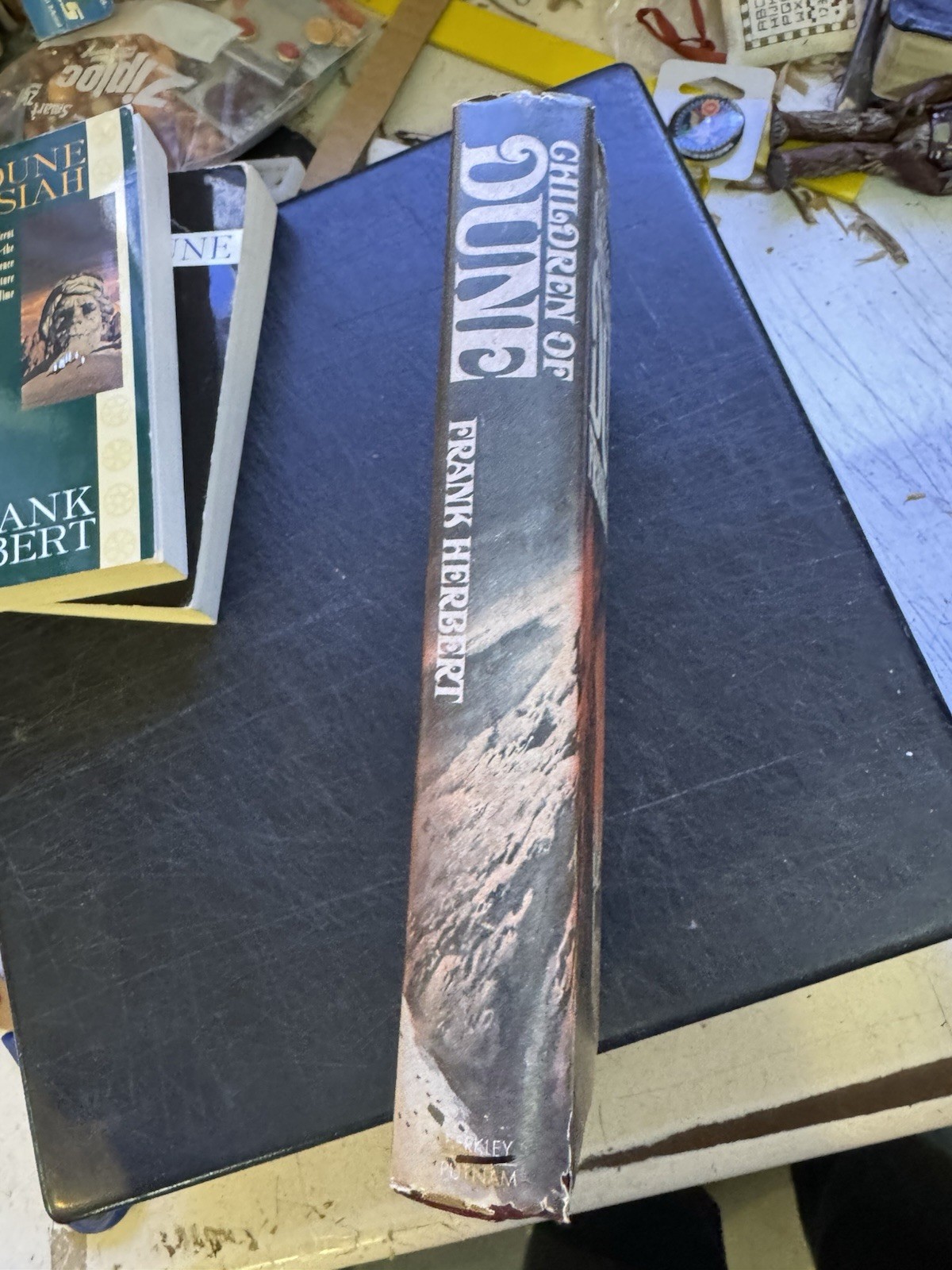Frank Herbert Dune Trilogy Book Lot Messiah Children Of Dune Hardcover BCE