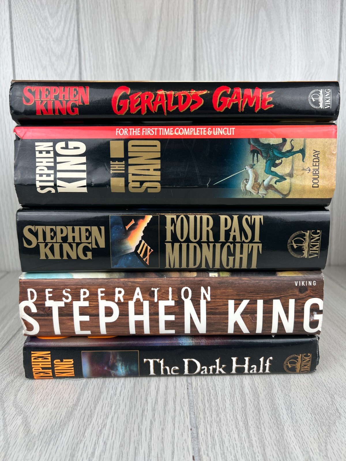 Stephen King HUGE LOT Of 11 Books 1st Prints And Book Clubs CLEAN Hardcover Soft